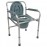 Scaun toaleta din aluminiu ( comoda WC de camera ) CM 02 F