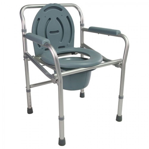 Scaun toaleta din aluminiu ( comoda WC de camera ) CM 02 F