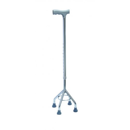 Baston ortopedic din aluminiu cu patru picioare BA 4P