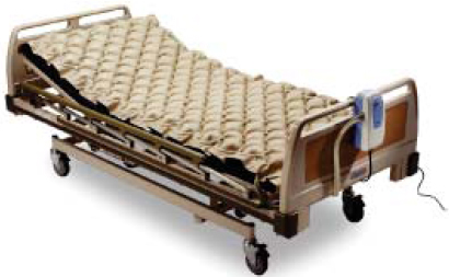 Pat medical cu saltea antiescare